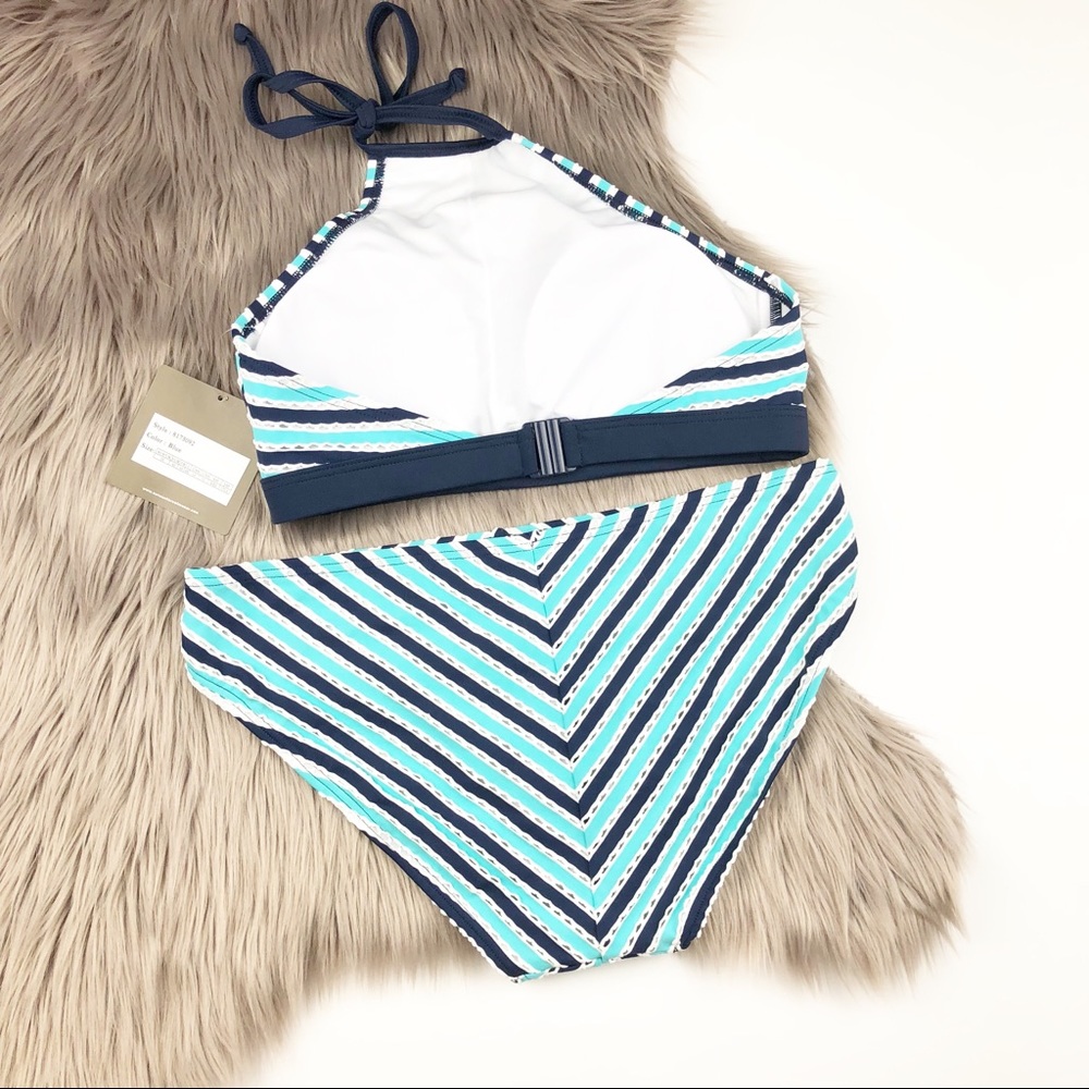 Sold! Sunseeker | Halter Bikini Swimsuit - Picture 2 of 8